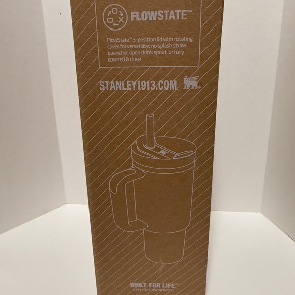 40oz Stanley Pink Flamingo Tumbler with Handle - Picture 6 of 6